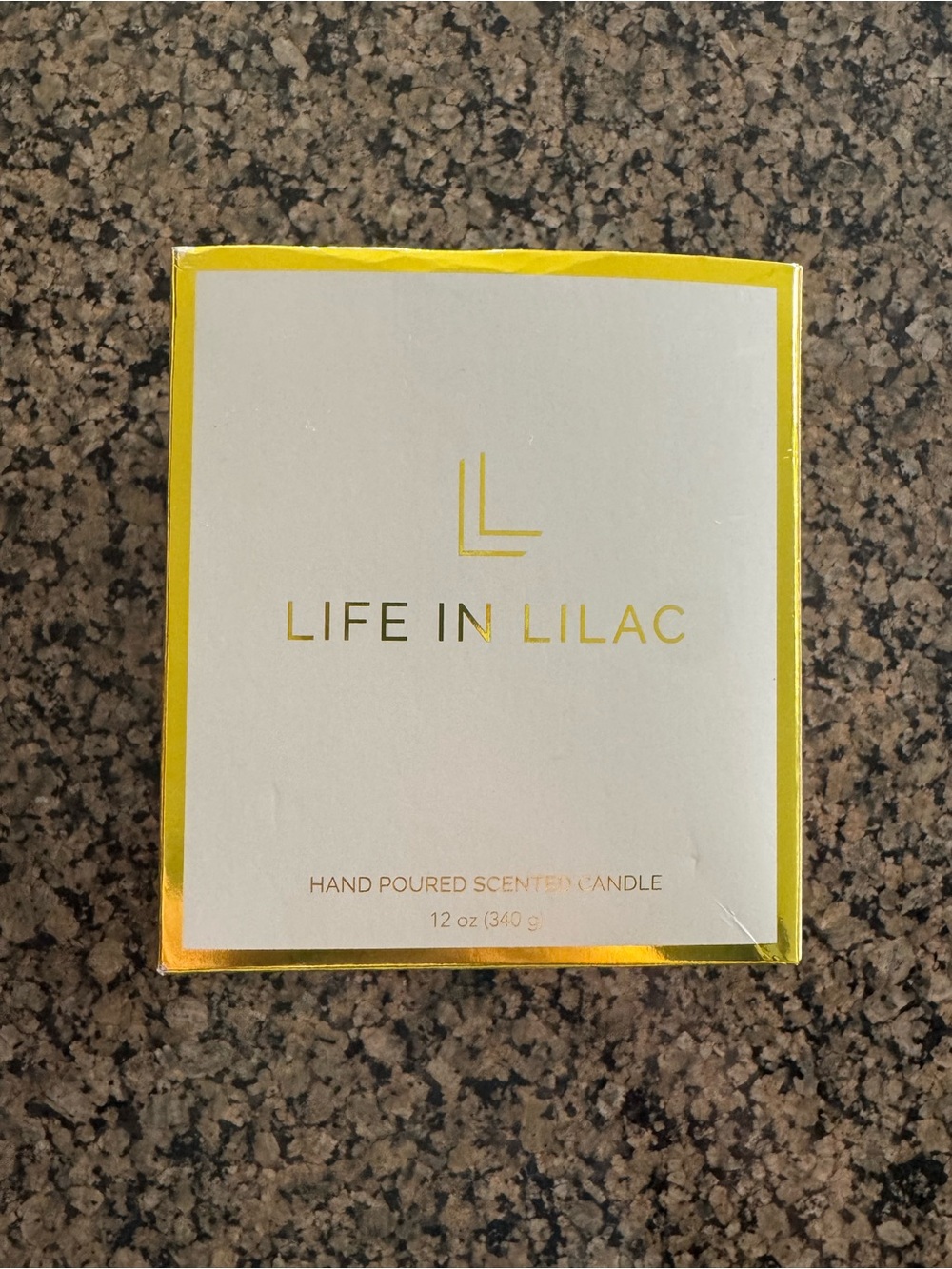 Life in Lilac Always Welcome Hand-Poured Candle New in Box